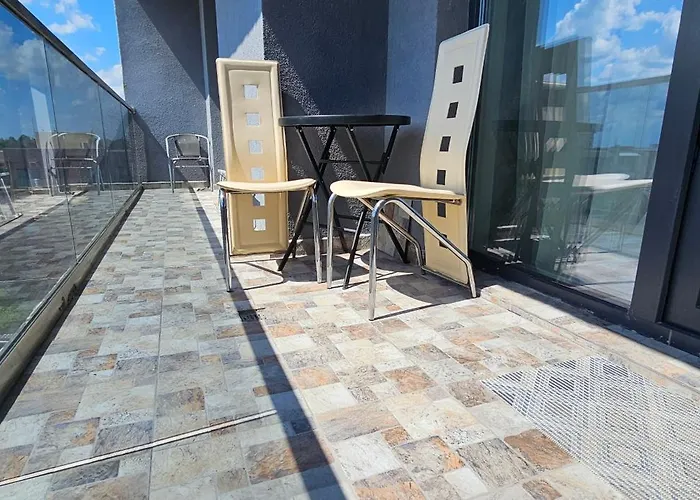 公寓 Luxury Promenada In Building Stefan Prima Linie La Mare 3*