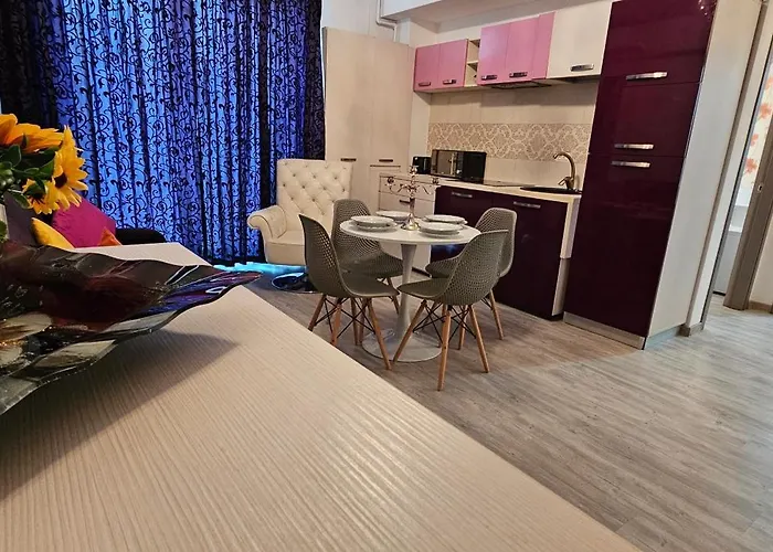 公寓 Luxury Promenada In Building Stefan Prima Linie La Mare