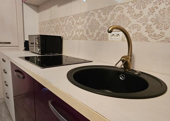 Daire Luxury Promenada In Building Stefan Prima Linie La Mare 3*